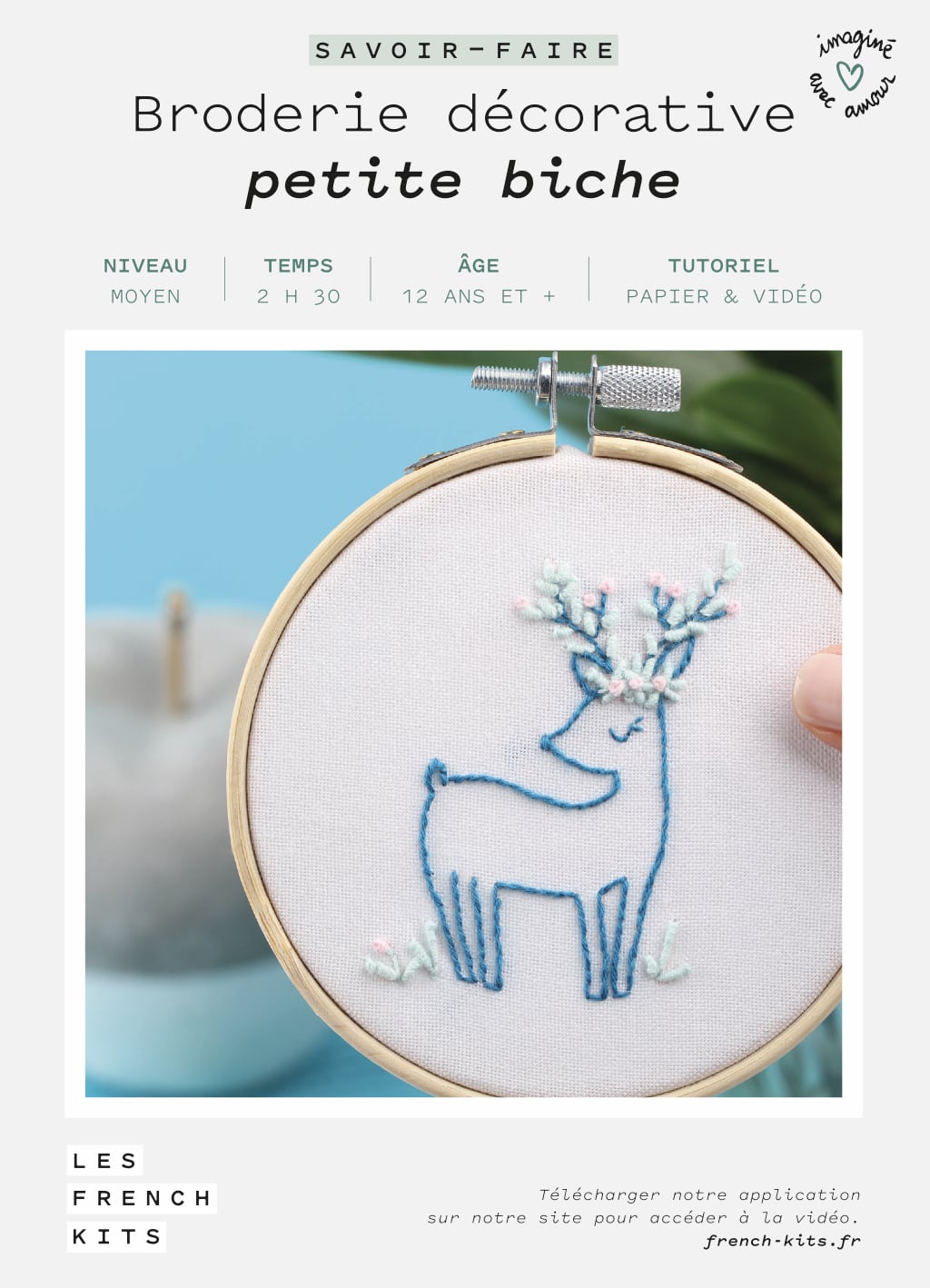 Little Doe Embroidery Kit