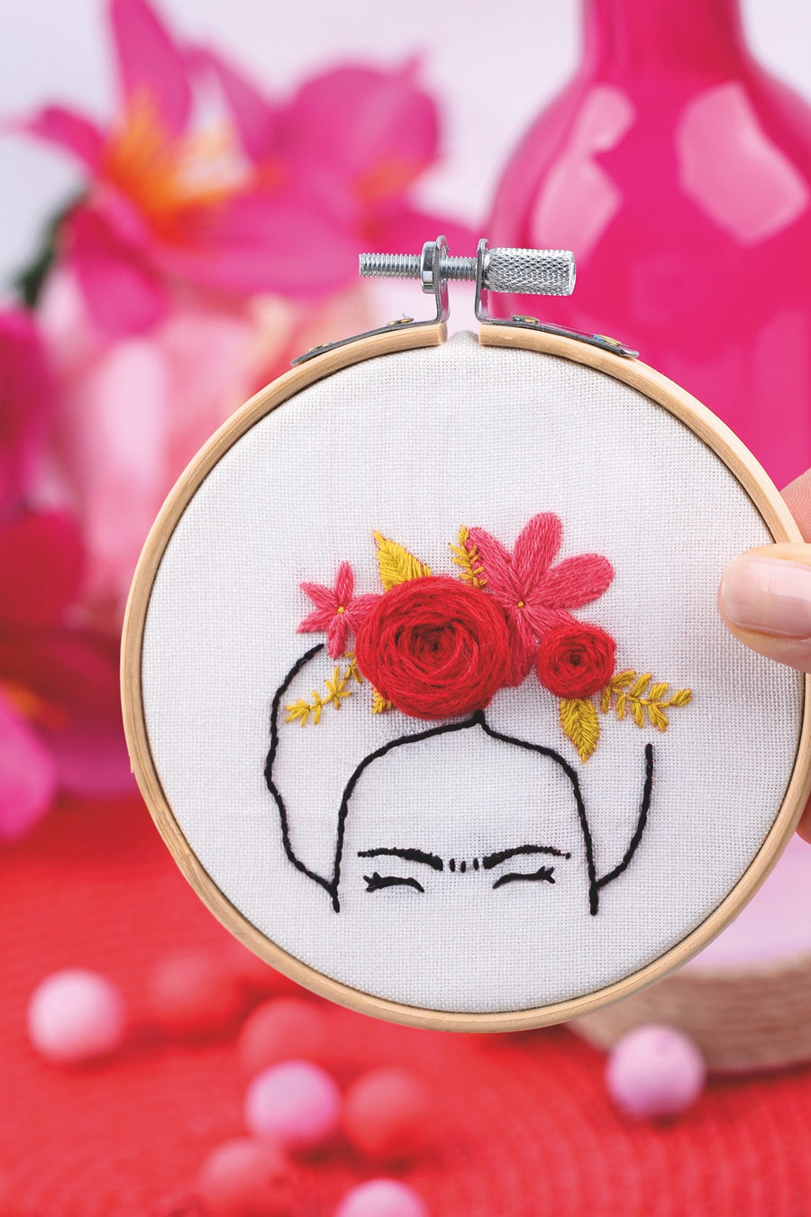 Frida Kahlo Embroidery Kit
