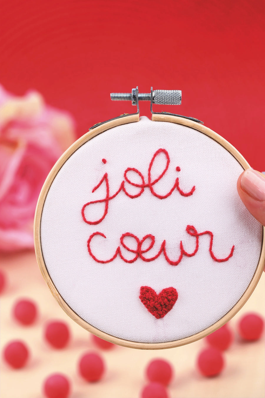 Pretty Heart Embroidery Kit