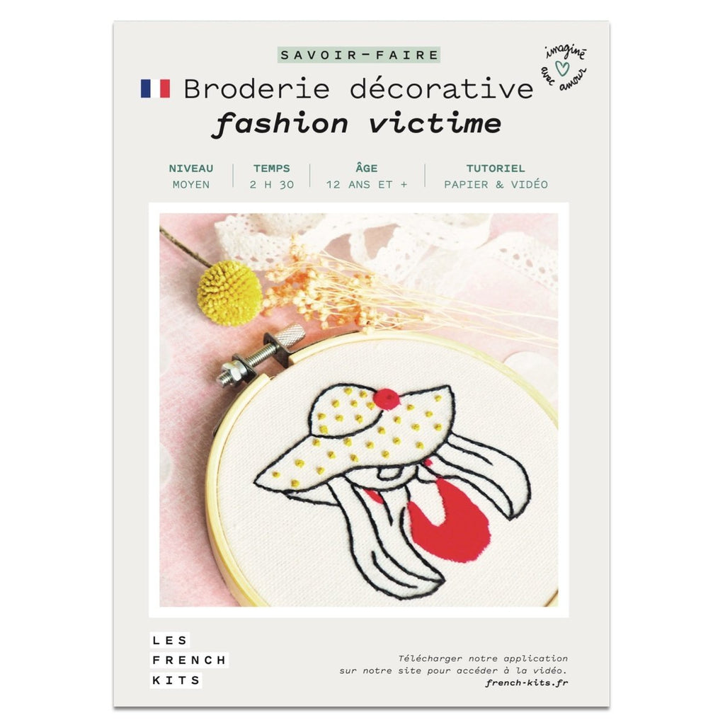 Trendy Woman Embroidery Kit