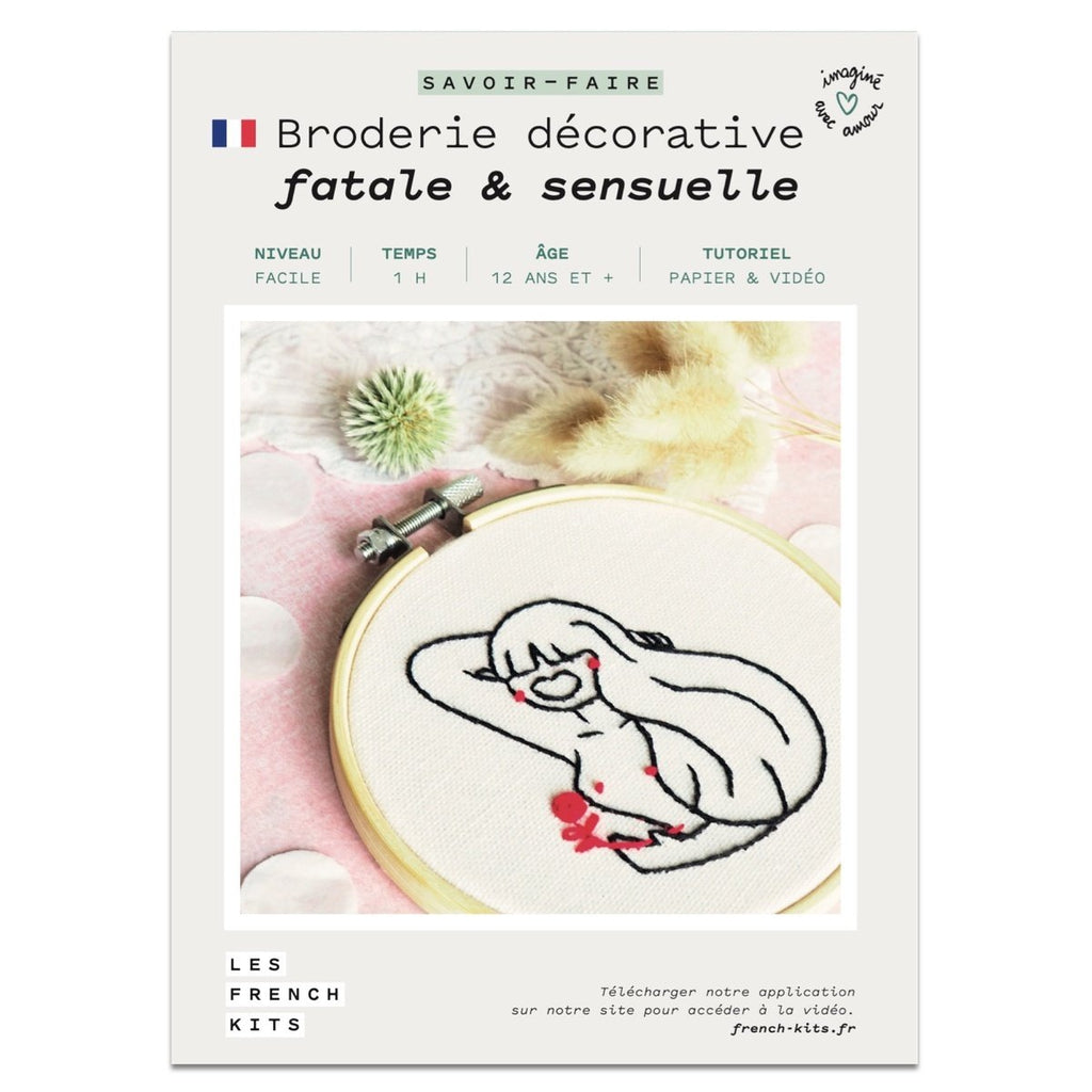 Sensual Woman Embroidery Kit
