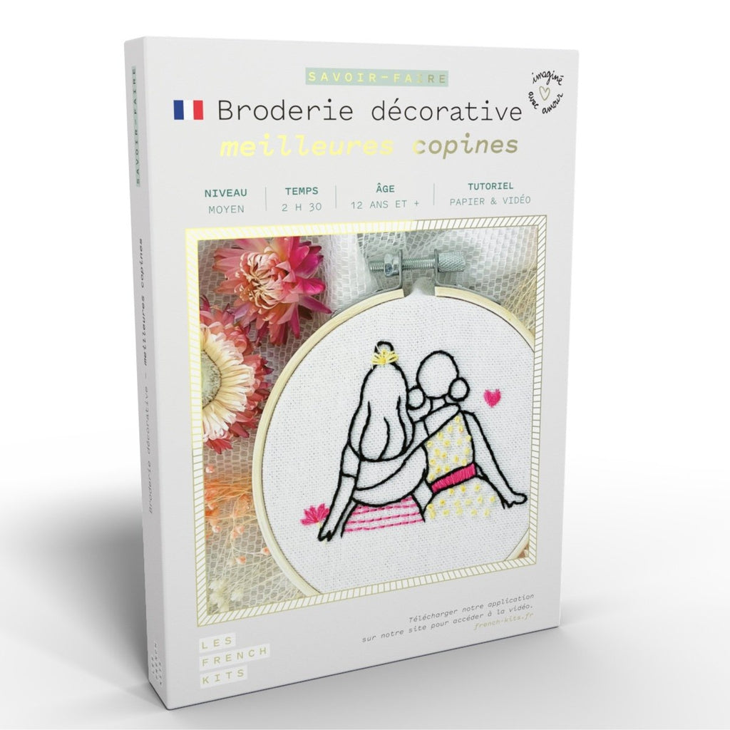 Embroidery Kit - Best Friends
