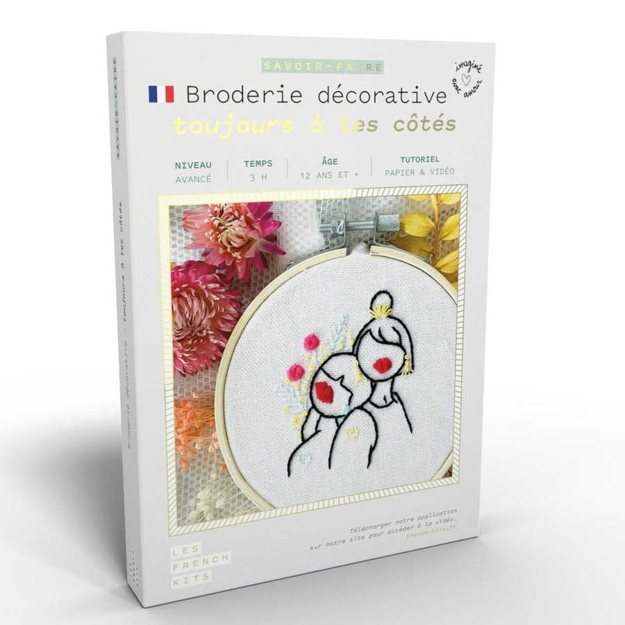 Kit Broderie -Toujours à tes côtés