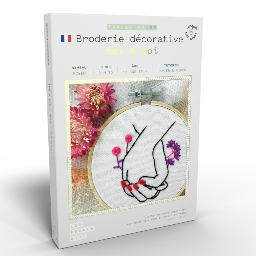 Embroidery Kit - You &amp; me