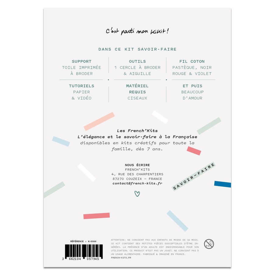 Embroidery Kit - You &amp; me