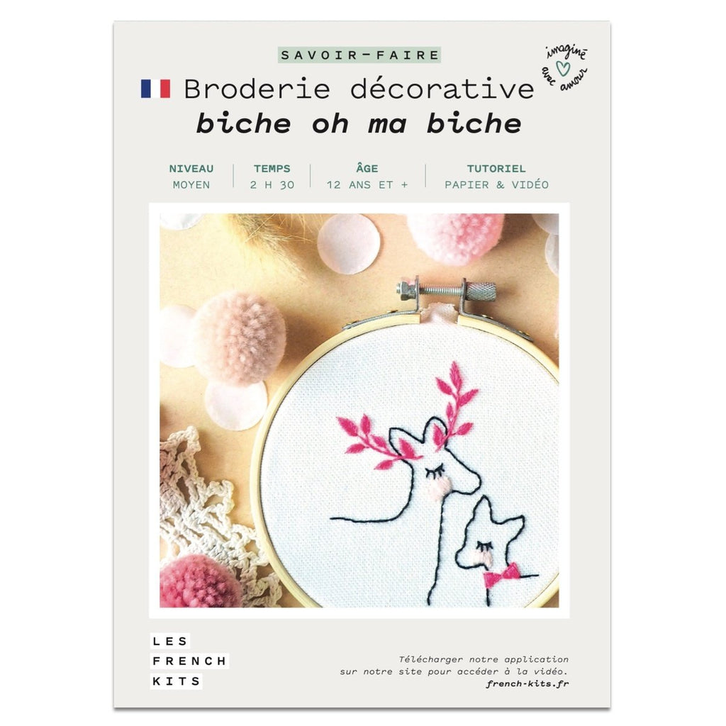 Deer Embroidery Kit