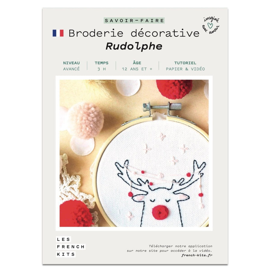 Reindeer Embroidery Kit