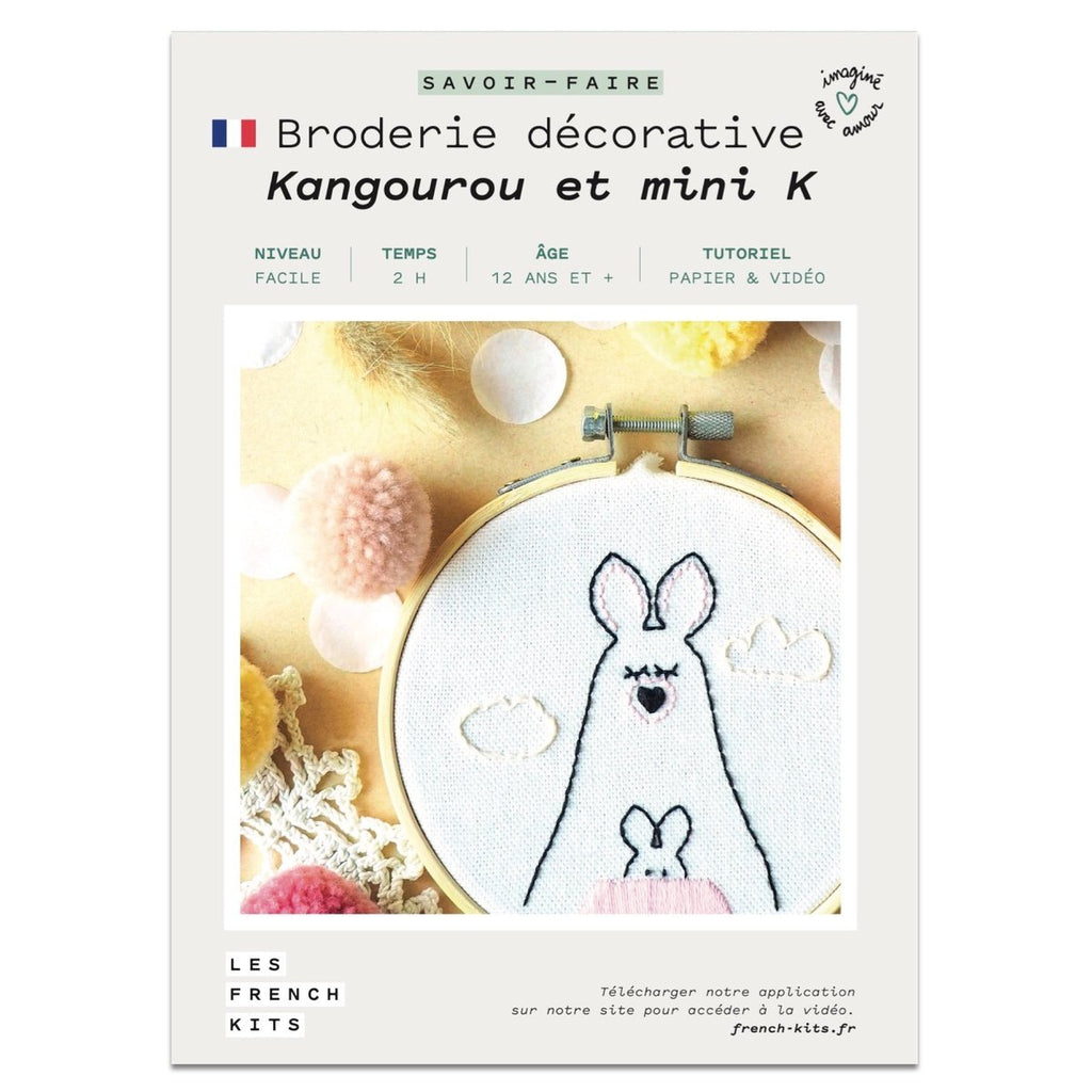 Kangaroo Embroidery Kit