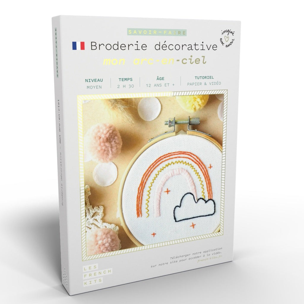 Rainbow Embroidery Kit