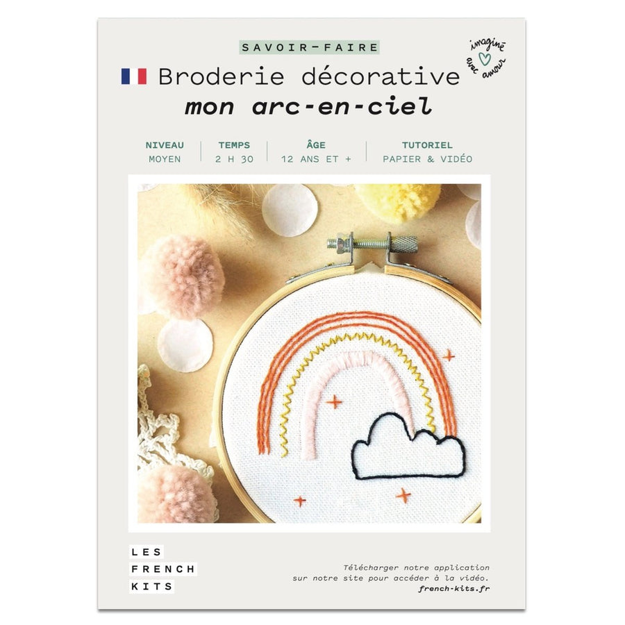 Rainbow Embroidery Kit