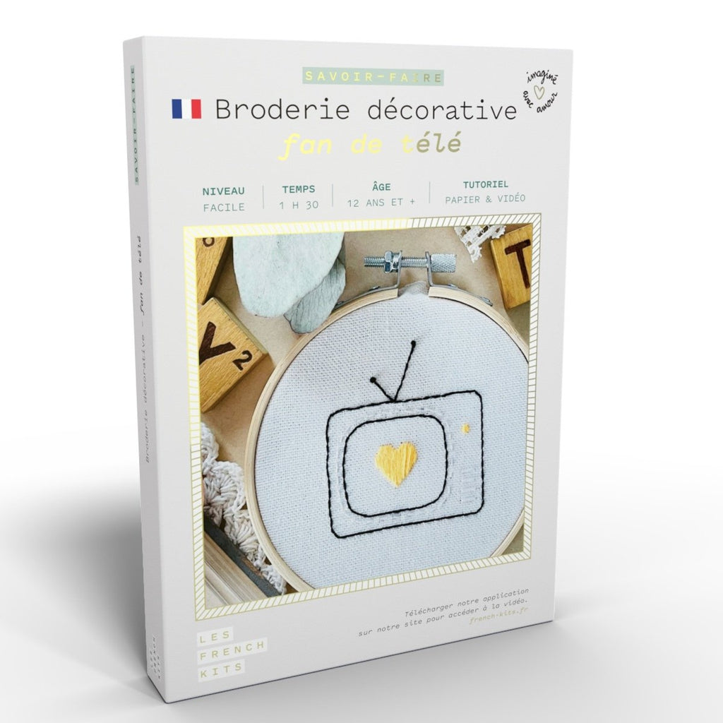 Embroidery Kit - TV fan
