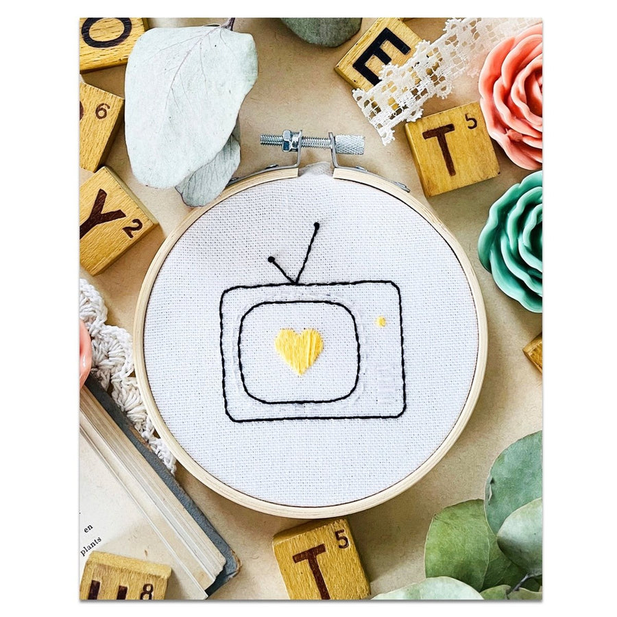 Kit Broderie - Fan de TV