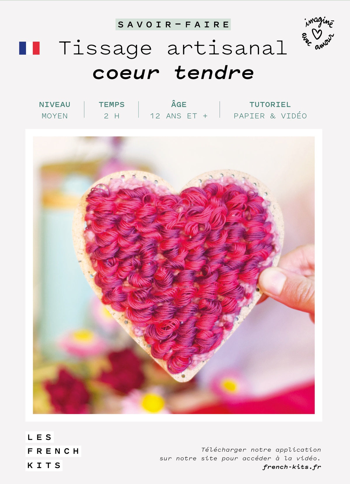 Kit Tissage Cœur tendre