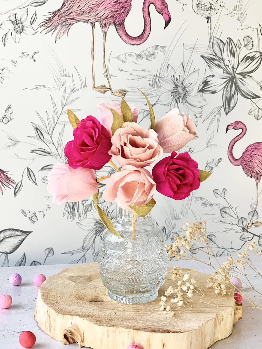 Kit Art Floral "Décoration" - Bouquet de roses
