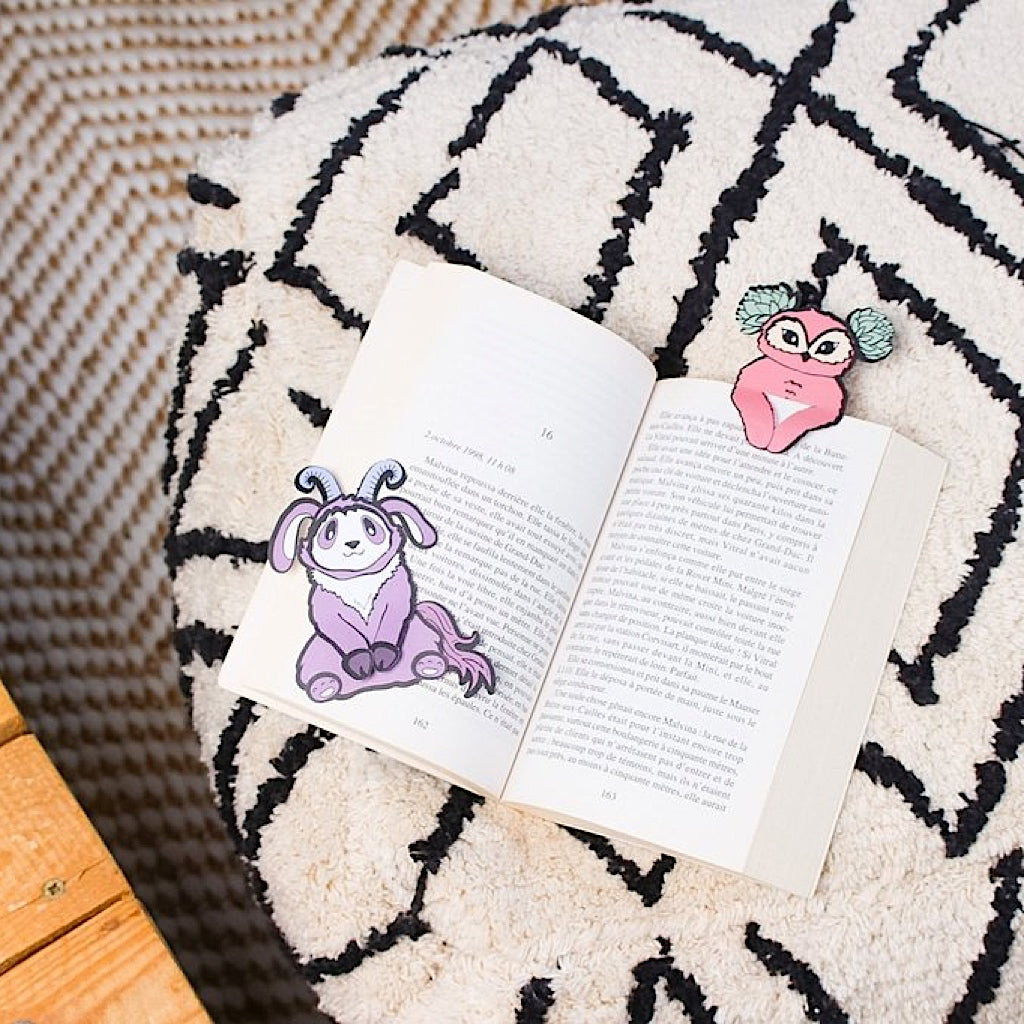 Kit to create 4 fantastic paper creatures