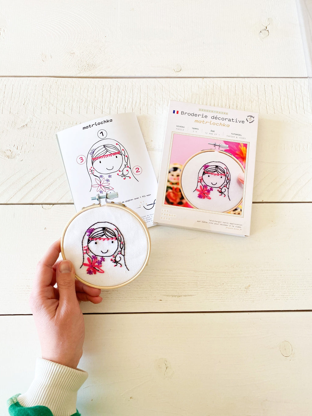 Matryoshka Embroidery Kit