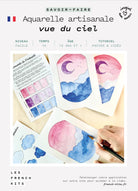 Kit Aquarelle Artisanale "Vue du ciel"