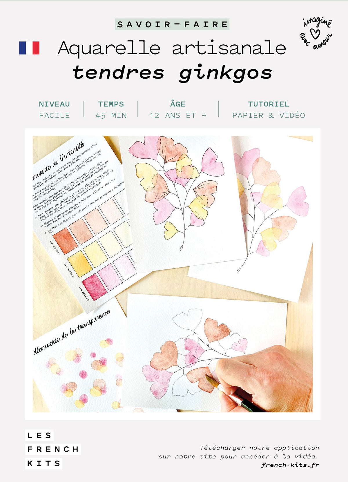 Kit Aquarelle Artisanale 