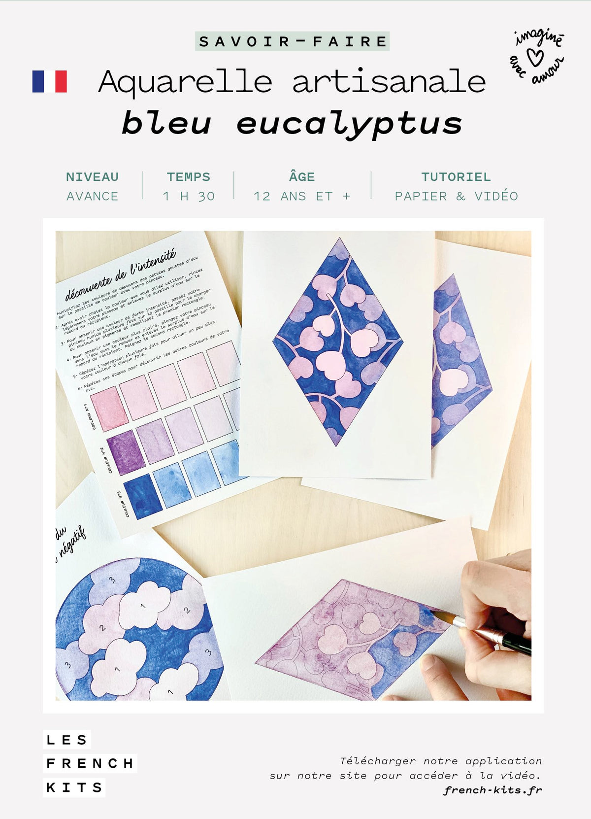 Kit Aquarelle artisanale 